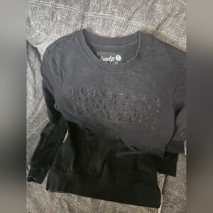 Lucky Seven Black Sweatshirt. Small